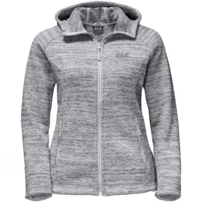 Chaquetas Jack Wolfskin Aquila Hooded Mujer Gris - Chile NPF269431